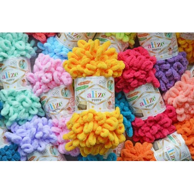 Пряжа ALIZE PUFFY в ОБЕРІГ - магазин-майстерня рукоділля  