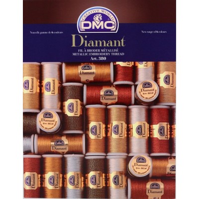 Металізовані нитки DMC DIAMANT в ОБЕРІГ - магазин-майстерня рукоділля  