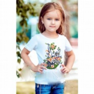 Заготовки під вишивку ФУТБОЛОК для дівчат в ОБЕРІГ - магазин-майстерня рукоділля  