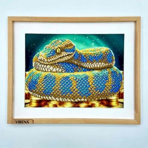 Схема для вишивки бісером "Символ року. Змія" А3Н-564 (А3Н-564)