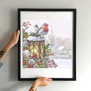 Схема картини Золота Підкова ЗПНМ-003 "Снігур" для вишивання бісером на шовку