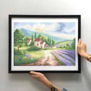 Схема картини Золота Підкова ЗПП-024 "Італійський пейзаж" для вишивання бісером на шовку