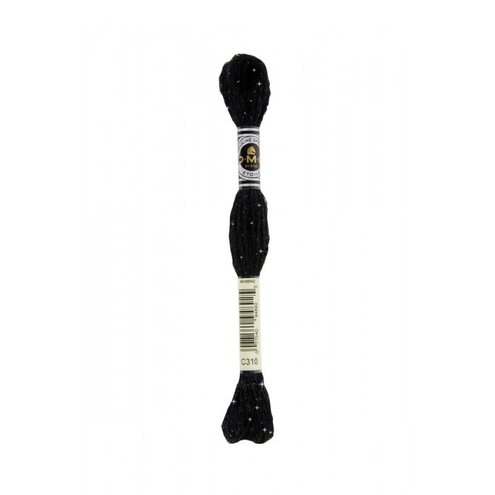 C310 DMC Etoile Black. Нитка для вишивання