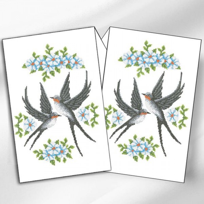 Рушник весільний РВВ-054 для вишивки бісером