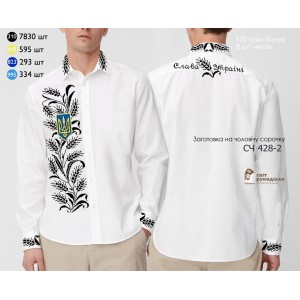 СЧ 428-2 (СвР) Заготовка чоловічої сорочки для вишивки