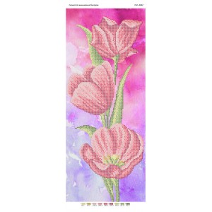 ПМ-4042 "Тюльпани". Схема для вишивки бісером