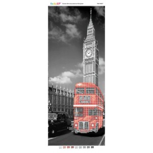 ПМ-4067 "Біг Бен" (частк.вишивка). Схема для вишивки бісером