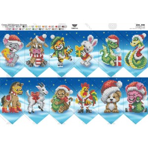 Схема для вишивки бісером А3Н-398 (А3Н-398)