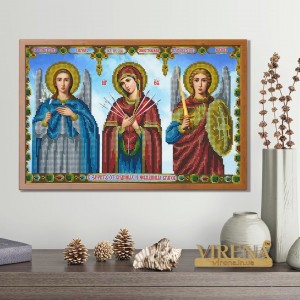 Схема для вишивки бісером "В захист від видимих і невидимих ворогів" (А3Р-035)