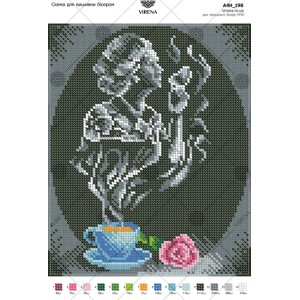 Схема для вишивки бісером А4Н-198 (А4Н-198)