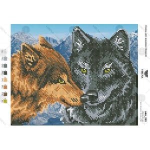 Схема для вишивки бісером А4Н-393 (А4Н-393)