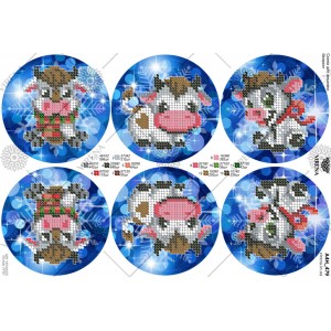 Схема для вишивки бісером А4Н-479 (А4Н-479)