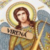 Схема для вишивки бісером Архангел Михаїл (А4Р-651)