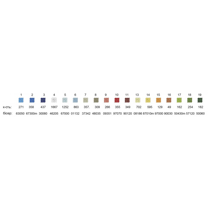 Ікона Богородиця розв'язує вузли А4Р 025 для вишивки бісером