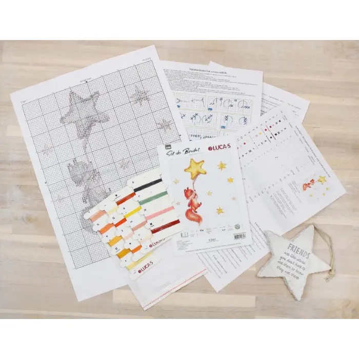 B1188 Лисиця2. Luca-S. Набір для вишивки хрестиком