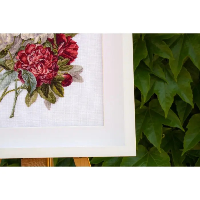 B2355 Півонії. Luca-S. Набір для вишивки хрестиком