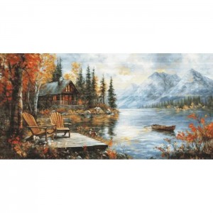 B716 Відлуння золотого сезону. Luca-S. Набір для вишивки хрестиком