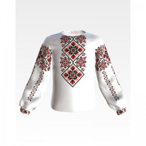 Заготовка дитячої вишиванки на 1-3 років "Мами оберіг" для вишивки бісером (БД070кБ28нн)