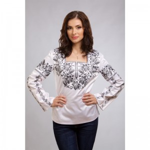 Заготовка жіночої вишиванки "Лілея" для вишивки бісером (БЖ072кБнннн)