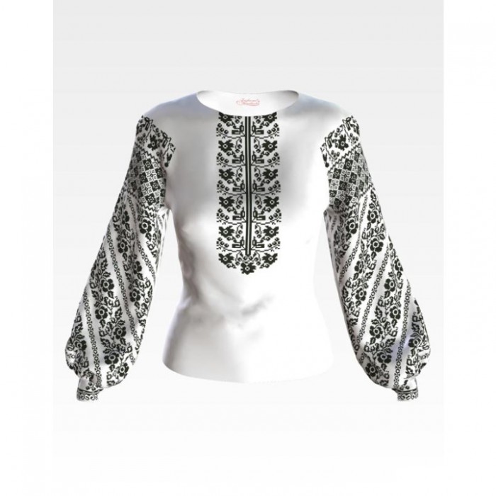 Заготовка жіночої вишиванки "Сокальська квіткова" для вишивки бісером (БЖ153кБнннн)