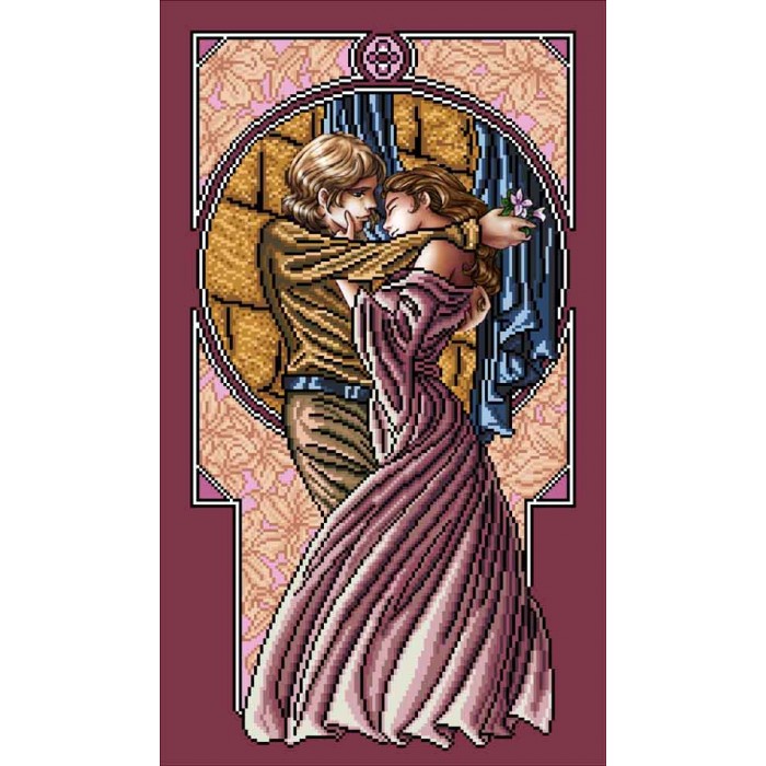 ФТП Таємна пристрасть. Схема для вишивки бісером