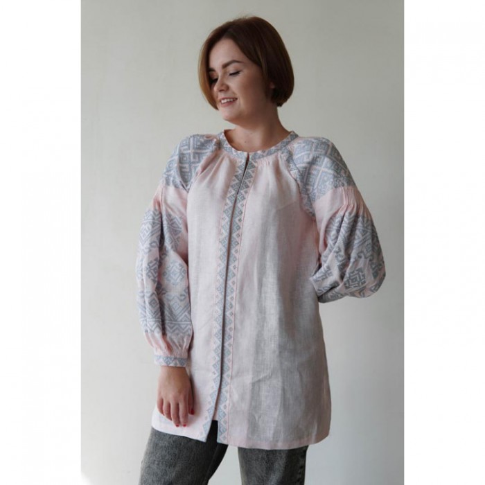 Заготовка жіночої блузки БОХО "Намисто" (ЖЕ003лПнннн_269_016)