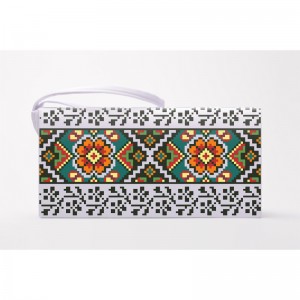 Заготовка клатча "Борщівська квітка" для вишивки бісером (КЛ064кБ1301)