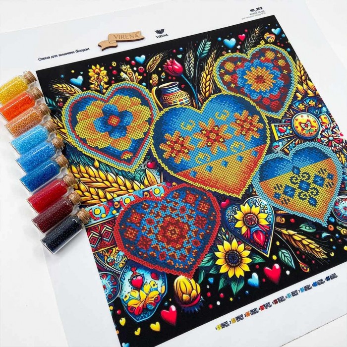 Схема для вишивки бісером "Квадрат" (КВ-202)