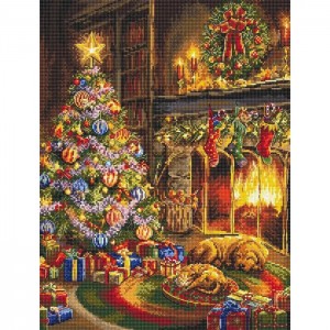 L8106 Святвечір. Letistitch.  Набір для вишивки хрестиком на Aida 16