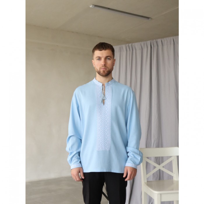 Заготовка чоловічої вишиванки "Лілея" (ЧЕ008лУнннн_260_001)