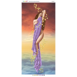 ПВ-2017 "Політ III" (частк. вишивка). Схема для вишивки бісером