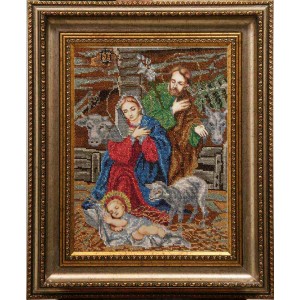 РХ Різдво Христове. Схема для вишивки бісером