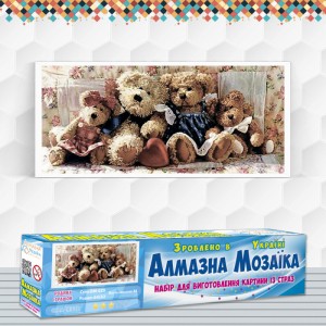 Алмазна вишивка (набір) "Сім'я іграшок" (DM-028)