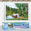 Алмазна вишивка (набір) "Берези біля ріки" (DM-039)