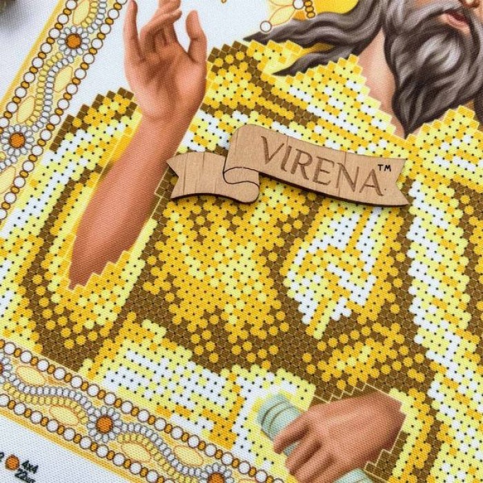 Cв. Пророк Ілля в золоті А4Р-670 (А4Р-670). Схема для вишивки бісером