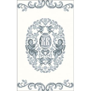 ХВВГ-132. Схема для вишивки бісером Великодній рушник