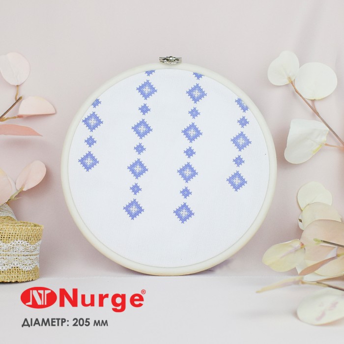 П'яльця Nurge 230-4 (205 мм.) айворі