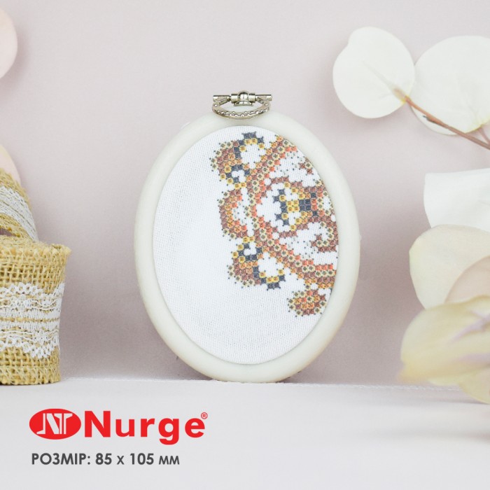 П'яльця Nurge 230-6 (85х105мм.) айворі