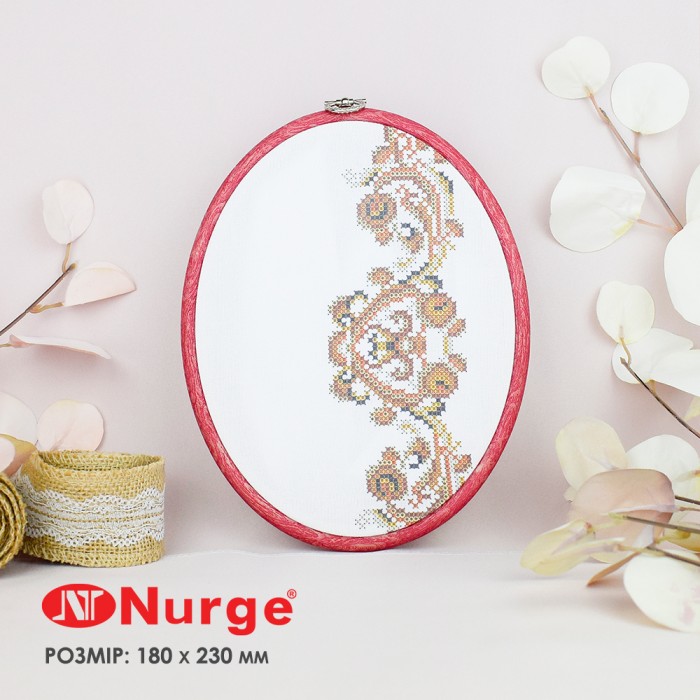 П'яльця Nurge 230-9 (180х230 мм.) червоні