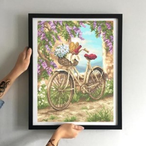 Схема картини Золота Підкова ЗПП-014 "На пікнік" для вишивання бісером на шовку