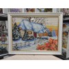 Набір алмазної мозаїки ColorArt 30х40см "Зимовий пейзаж" ST440
