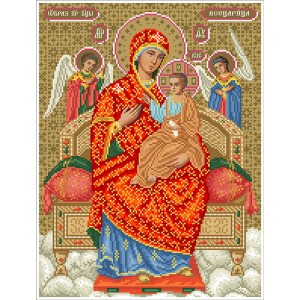 ПБВ Пресвята Богородиця Всецариця. Схема для вишивки бісером