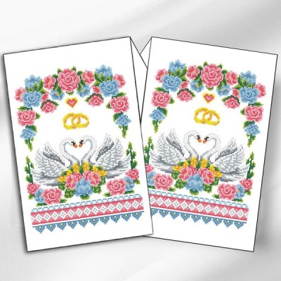 Рушник весільний РВМ-039 для вишивки бісером