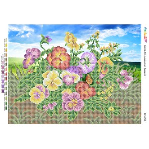 БС-3266 Братчики. Схема для вишивки бісером