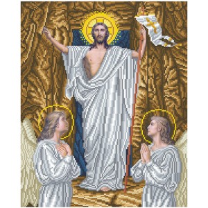 ВХ-ХД Воскресіння для ХД. Схема для вишивки бісером