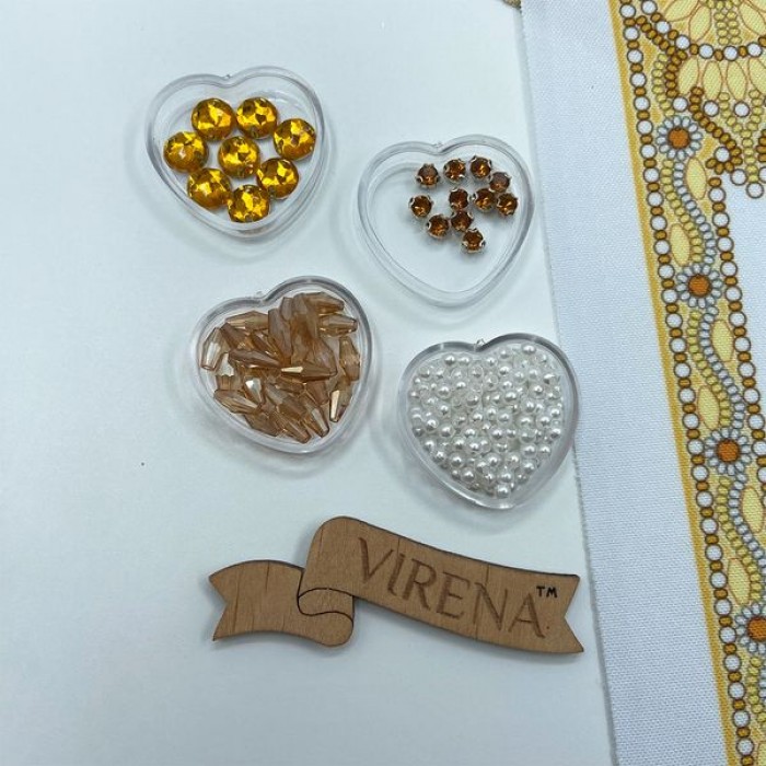 Cв. Пророк Ілля в золоті А4Р-670 (А4Р-670). Схема для вишивки бісером