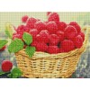 Алмазна мозаїка 30x40 "Малина у корзині" ST480