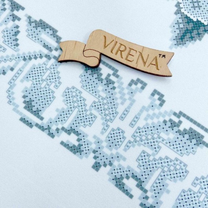 Рушник весільний великий "Срібні троянди" РВВ-062 (РВВ-062)