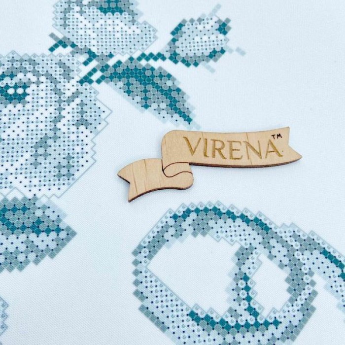 Рушник весільний великий "Срібні троянди" РВВ-062 (РВВ-062)