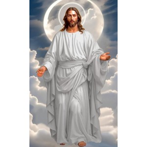 Алмазна мозаїка 40x70 "Ісус в небесних висотах" SS818